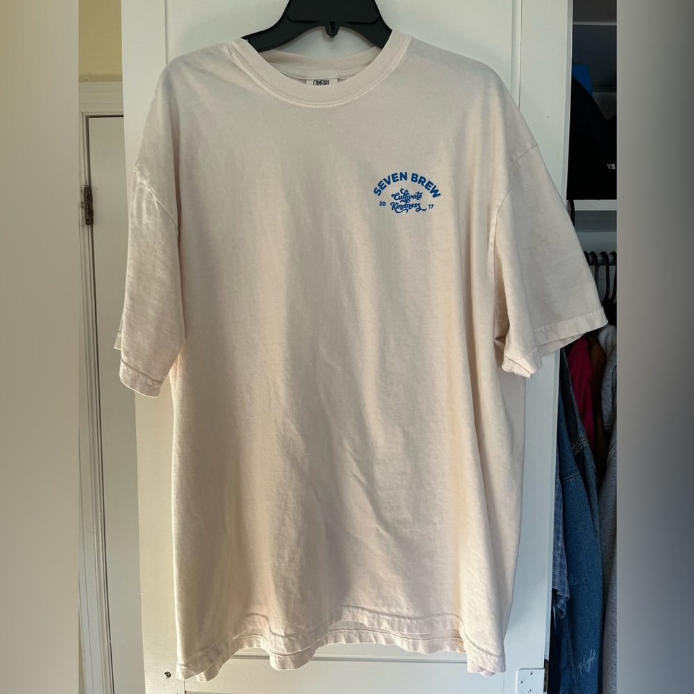 7Brew Comfort Colors Menu Shirt